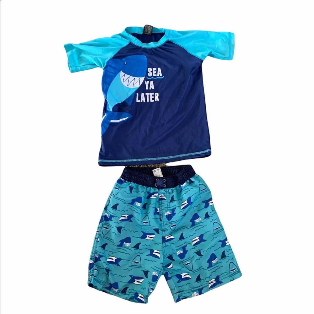 Boys Quad seven brand swimsuit size 5/6